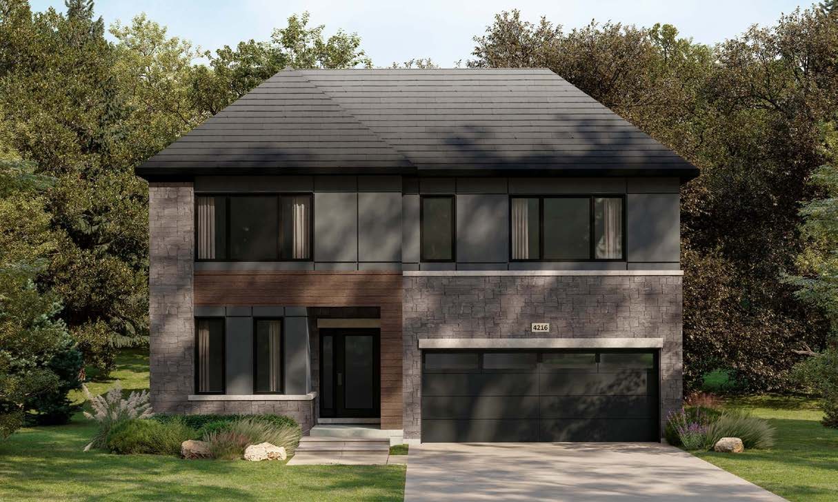 42' Collection single detached home exterior at Magnolia Stittsville